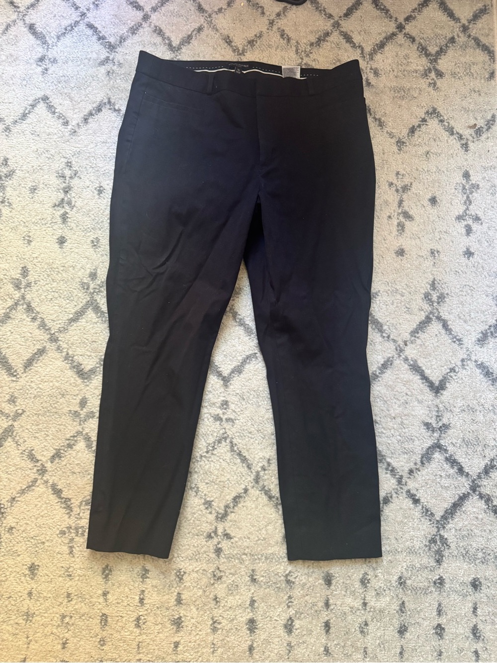 Banana Republic Black Ankle Trousers